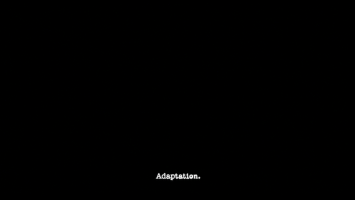 Adaptation. Movie Title Screen