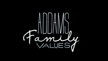 Addams Family Values Movie Title Screen