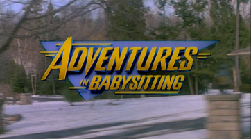 Adventures in Babysitting Movie Title Screen