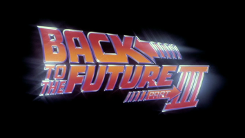 Back to the Future Part III Movie Title Screen