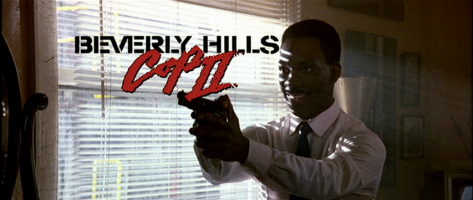 Beverly Hills Cop II Movie Title Screen