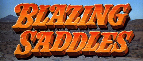 Blazing Saddles Movie Title Screen