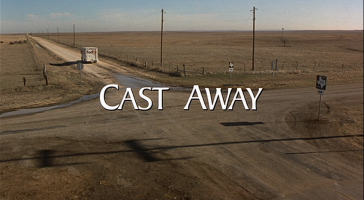 Cast Away Movie Title Screen