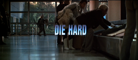 Die Hard Movie Title Screen