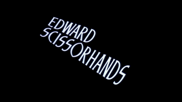 Edward Scissorhands Movie Title Screen