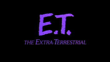 E.T.: The Extra-Terrestrial Movie Title Screen