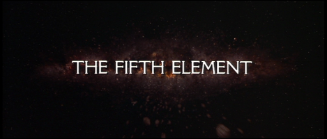 The Fifth Element Movie Title Screen