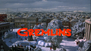 Gremlins Movie Title Screen