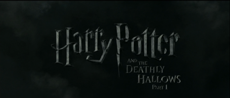 Harry Potter and the Deathly Hallows: Part 1 Movie Title Screen