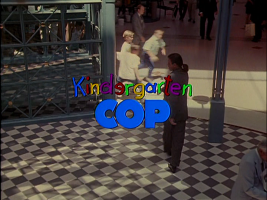 Kindergarten Cop Movie Title Screen