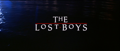 The Lost Boys Movie Title Screen