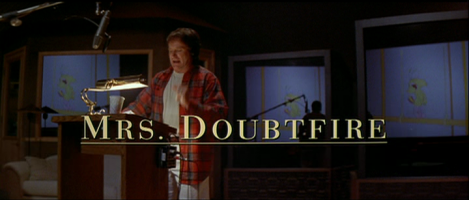 Mrs. Doubtfire Movie Title Screen