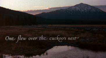 One Flew Over the Cuckoo's Nest Movie Title Screen