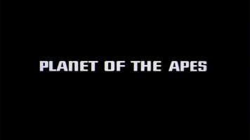 Planet of the Apes Movie Title Screen