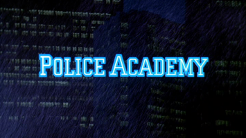 Police Academy Movie Title Screen