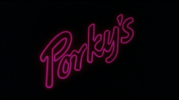 Porky's Movie Title Screen