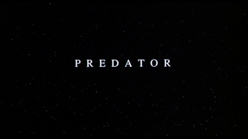 Predator Movie Title Screen