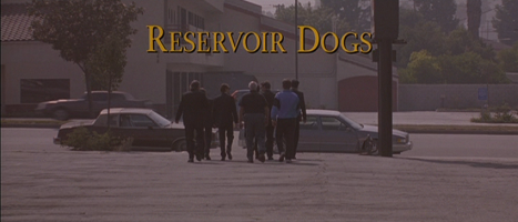 Reservoir Dogs Movie Title Screen