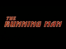 The Running Man Movie Title Screen
