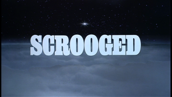 Scrooged Movie Title Screen