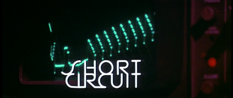 Short Circuit Movie Title Screen