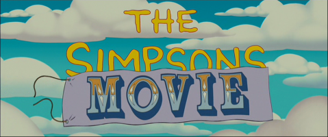 The Simpsons Movie Movie Title Screen