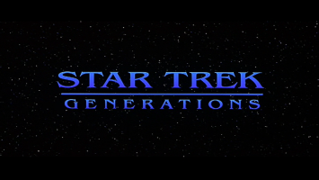 Star Trek: Generations Movie Title Screen