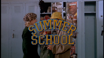 Summer School Movie Title Screen