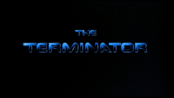 The Terminator Movie Title Screen