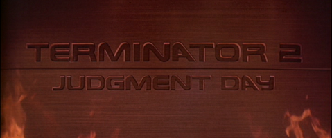 Terminator 2: Judgement Day Movie Title Screen