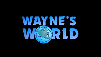Wayne's World Movie Title Screen