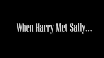 When Harry Met Sally Movie Title Screen