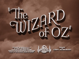 Wizard of Oz Movie Title Screen